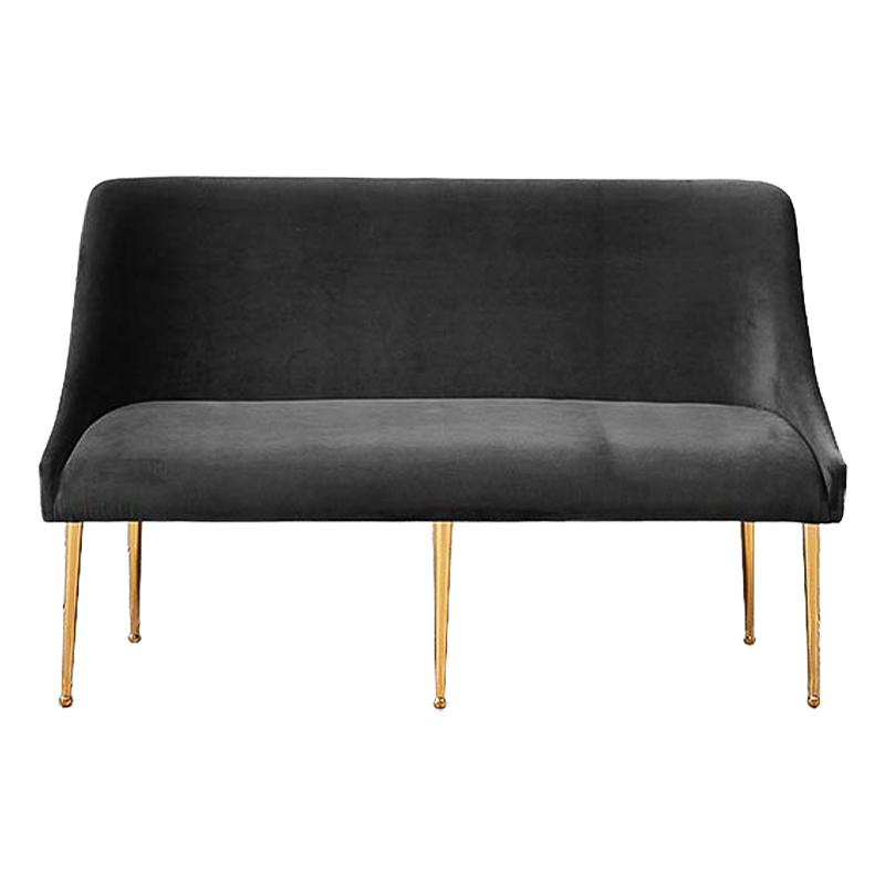 Диван Elegant Graphite Sofa Графитовый Золотой Диван Elegant Graphite Sofa Графитовый Золотой в Грозном | Loft Concept