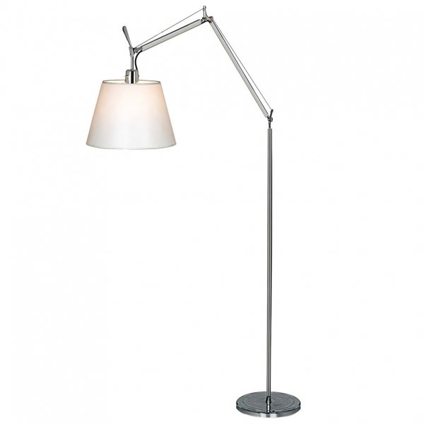 Напольная лампа Tolomeo Terra Mega Белый Хром Напольная лампа Tolomeo Terra Mega Белый Хром в Грозном | Loft Concept