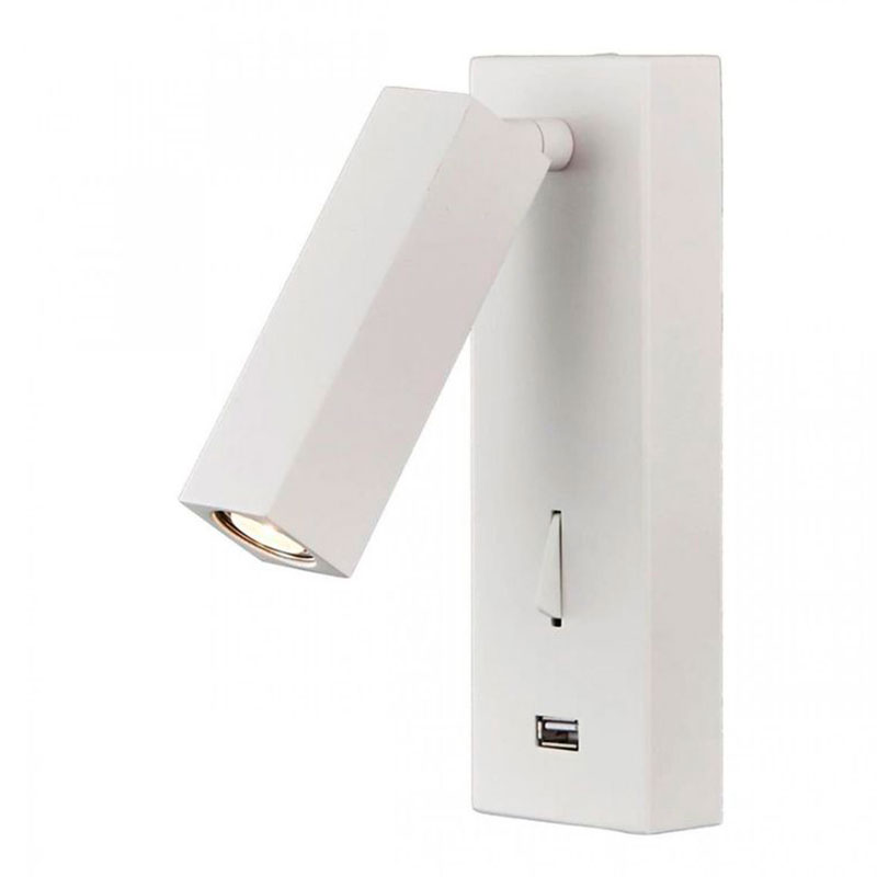 Бра Chelsom WALL LED DOCK White USB Белый Бра Chelsom WALL LED DOCK White USB Белый в Грозном | Loft Concept