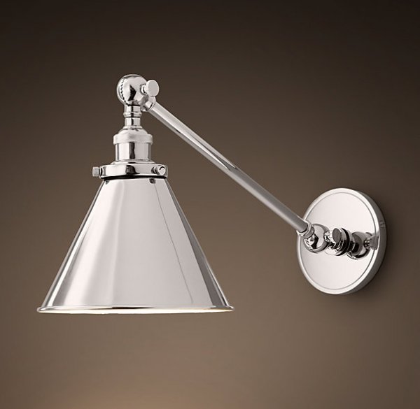 Бра 20TH C Library Single Sconce silver Бра 20TH C Library Single Sconce silver в Грозном | Loft Concept