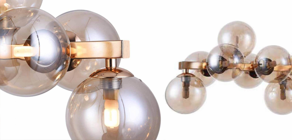 Люстра Berries Chandelier Rectangle Amber 120 Люстра Berries Chandelier Rectangle Amber 120 - Loft-Concept в Грозном