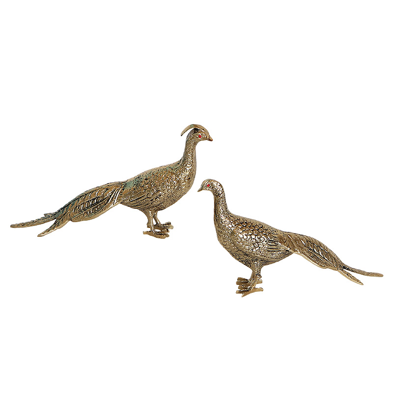 Статуэтка бронзовая пара Павлины Bronze Birds Бронза Статуэтка бронзовая пара Павлины Bronze Birds Бронза в Грозном | Loft Concept