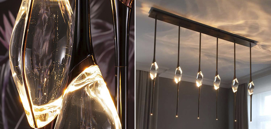 Подвесной светильник 12 Rectangle Chandelier Black Подвесной светильник 12 Rectangle Chandelier Black - Loft-Concept в Грозном