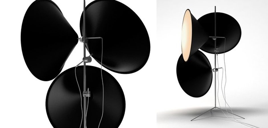 Торшер Tom Dixon Cone Black Торшер Tom Dixon Cone Black - Loft-Concept в Грозном