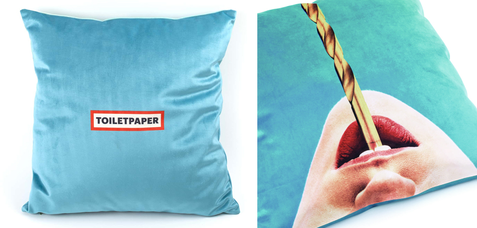 Подушка Seletti Cushion Drill Design Toiletpaper Подушка Seletti Cushion Drill Design Toiletpaper - Loft-Concept в Грозном