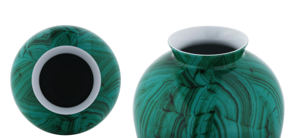 Ваза Malachite Vase barrel Ваза Malachite Vase barrel - Loft-Concept в Грозном