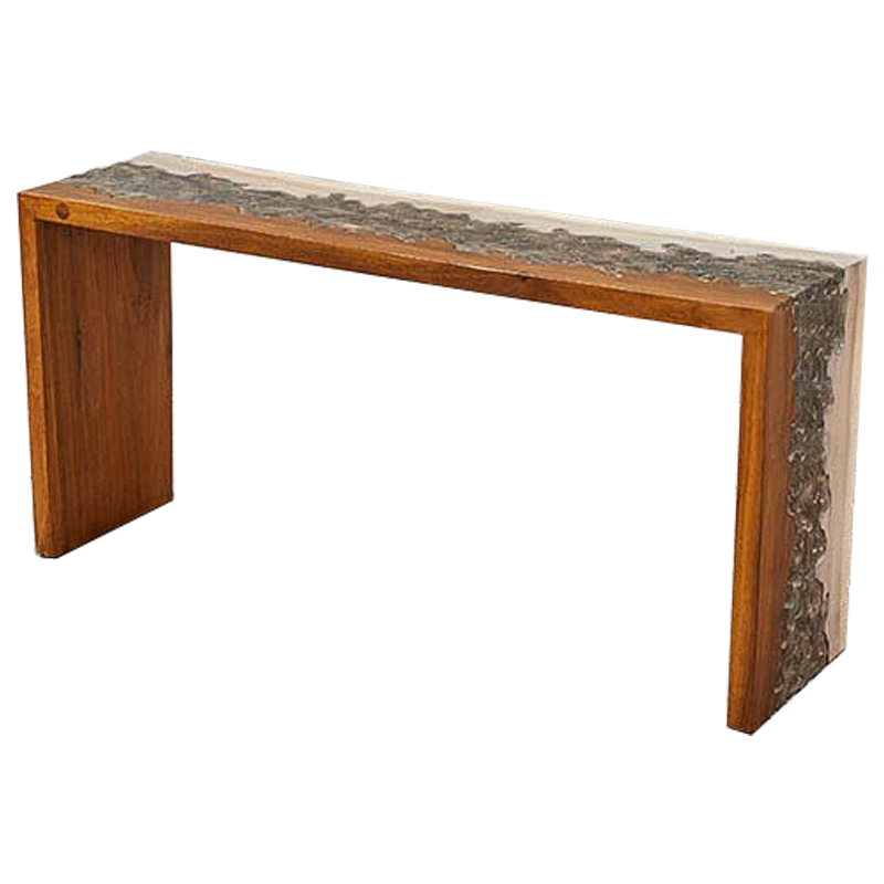 Консоль Current Tree Console Коричневый Серый Бежевый Консоль Current Tree Console Коричневый Серый Бежевый в Грозном | Loft Concept