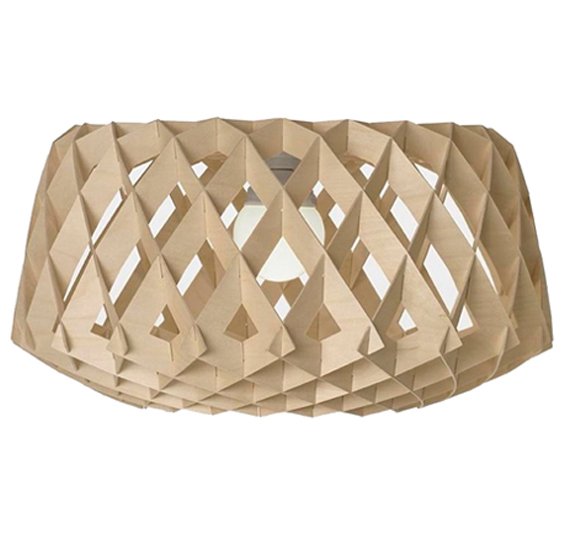 Люстра Pilke 60 Light Береза Черный Белый Люстра Pilke 60 Light Береза Черный Белый в Грозном | Loft Concept