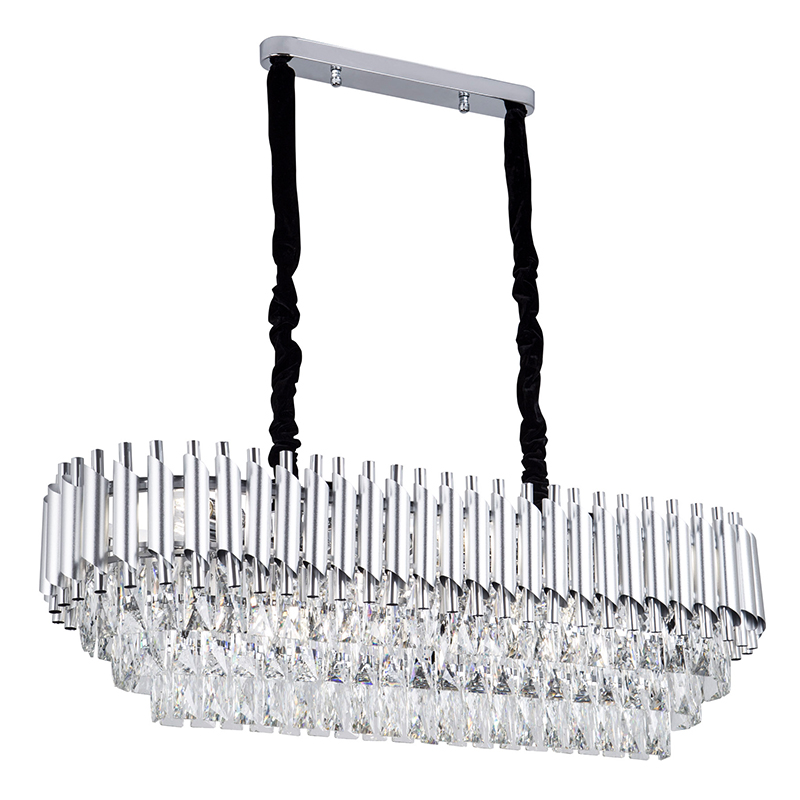 Большая многоярусная люстра Empire Crystal Silver Серебряный Большая многоярусная люстра Empire Crystal Silver Серебряный в Грозном | Loft Concept