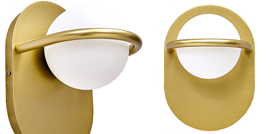 Бра Gold Holds Ball Sconces Бра Gold Holds Ball Sconces - Loft-Concept в Грозном
