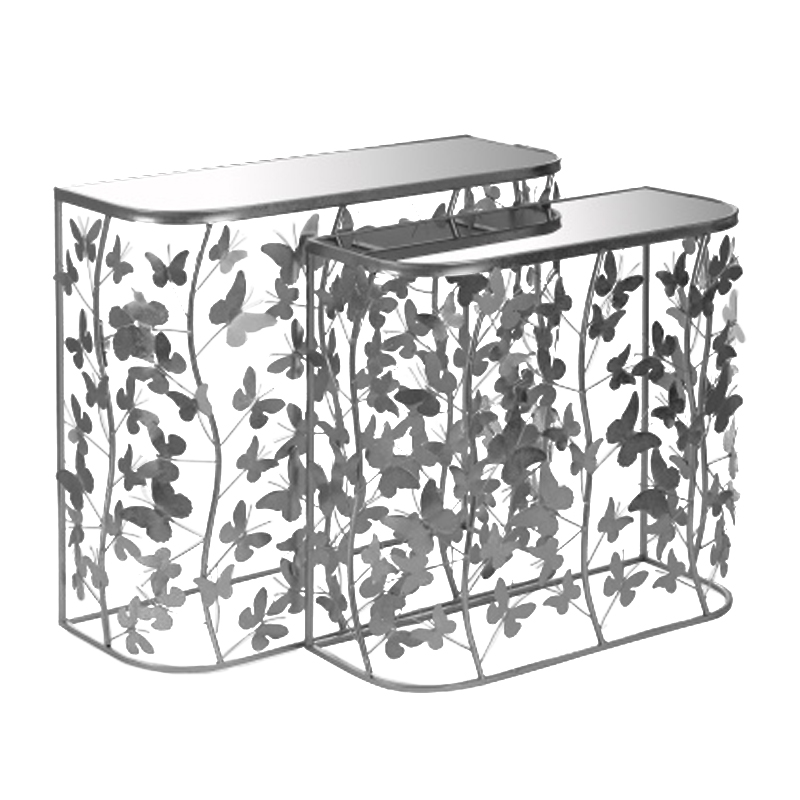 Консоль Silver Butterfly Серебряный Консоль Silver Butterfly Серебряный в Грозном | Loft Concept