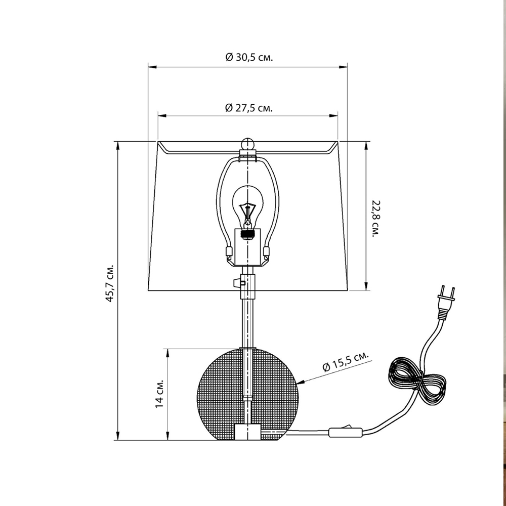 Настольная лампа на круглом основании из дерева Table Lamp Wood Настольная лампа на круглом основании из дерева Table Lamp Wood в Грозном