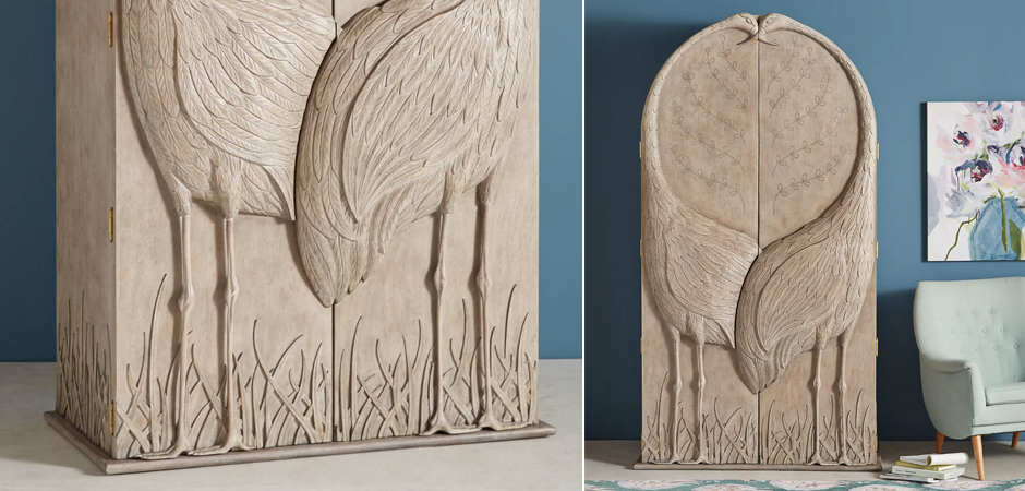 Шкаф ручная резьба Land & Sky Armoire - Loft-Concept в Грозном