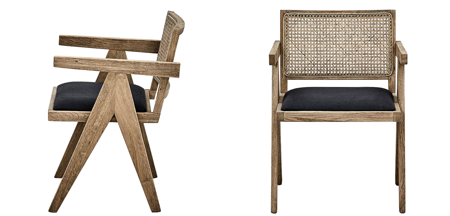 Стул Rattan Braid Stool - фото