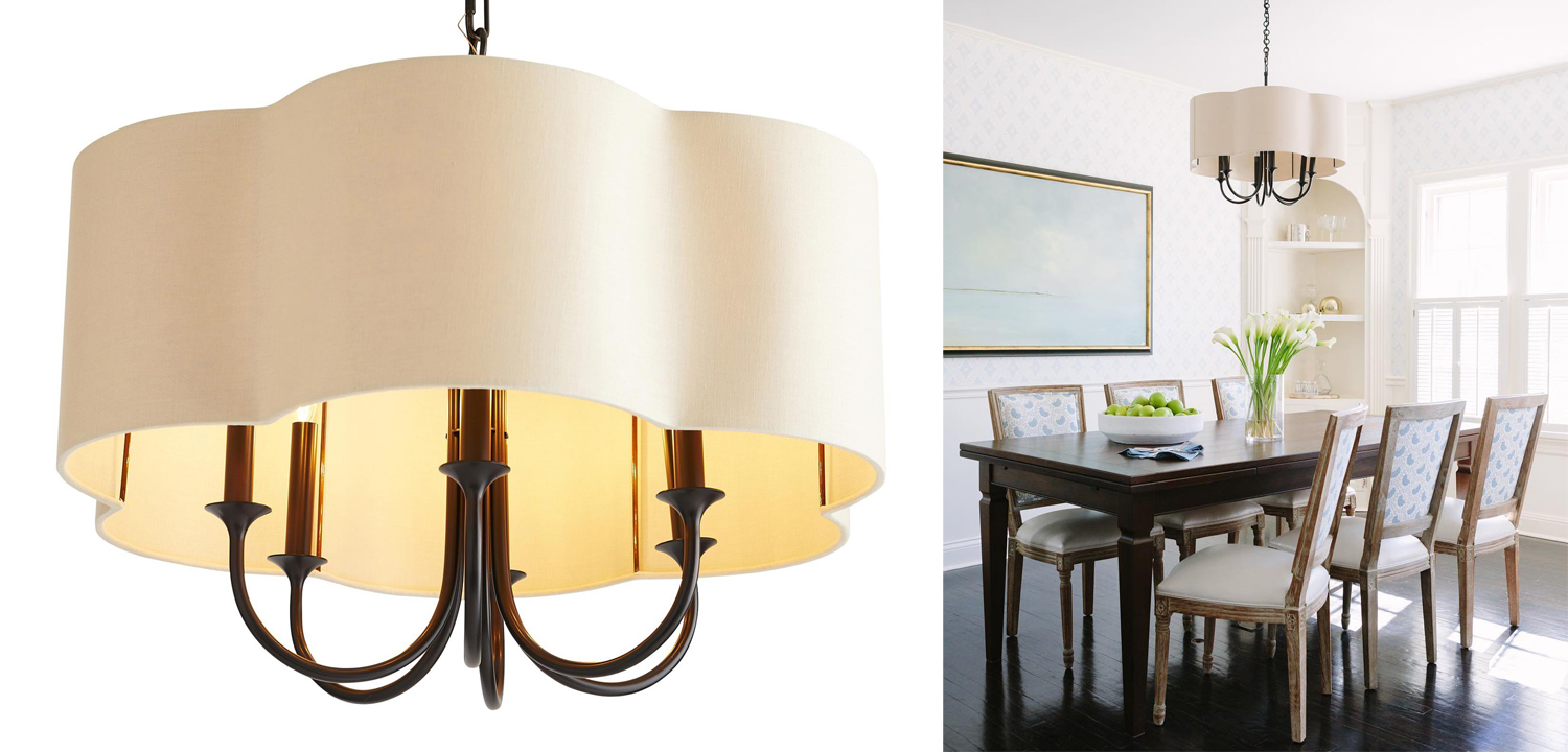 Люстра Vitorino Black Chandelier - фото