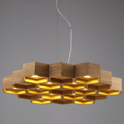 Люстра Honeycomb 12 Loft Wooden Ecolight Люстра Honeycomb 12 Loft Wooden Ecolight в Грозном | Loft Concept