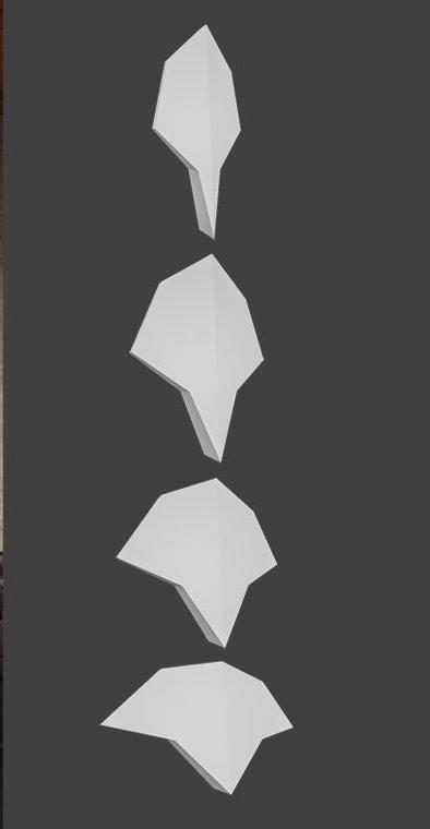 Гипсовая 3D Панель DRAGON SCALE - A  B  C  D в Грозном