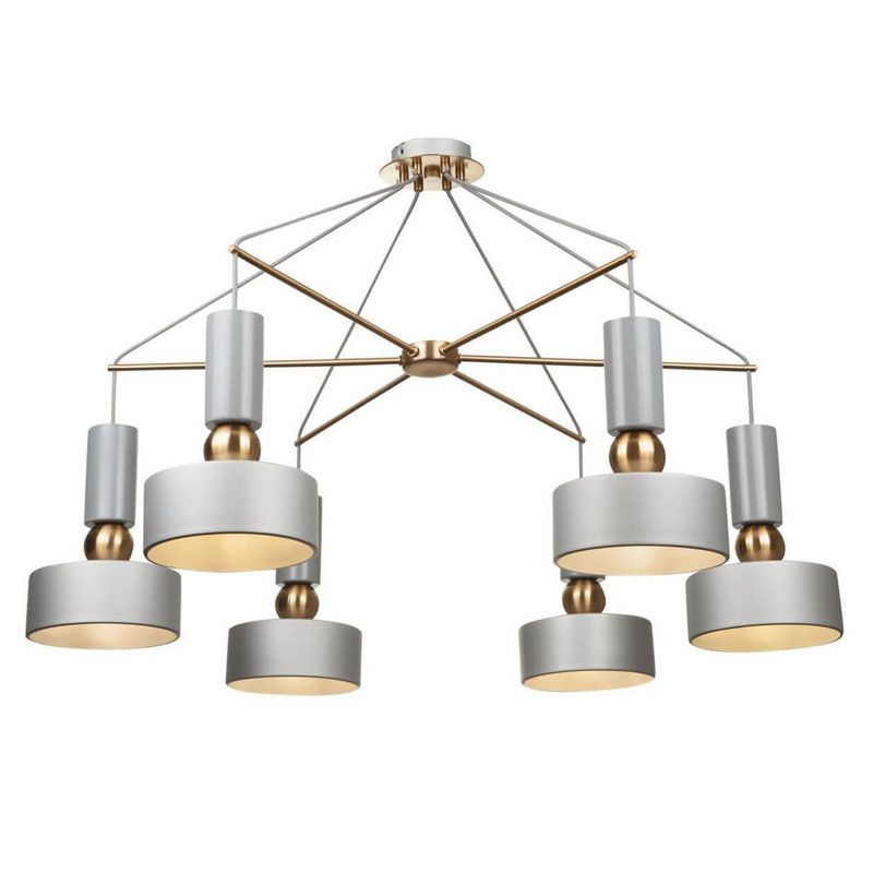 Люстра Nadalor Chandelier web Серый Люстра Nadalor Chandelier web Серый в Грозном | Loft Concept