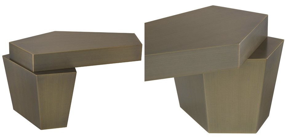 Кофейный стол Eichholtz Coffee Table Calabasas Low brass Кофейный стол Eichholtz Coffee Table Calabasas Low brass - Loft-Concept в Грозном