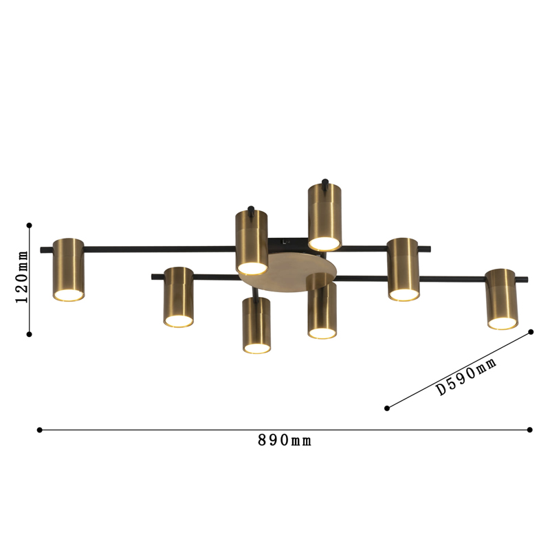 Потолочный светильник Tribes Chandelier Gold Потолочный светильник Tribes Chandelier Gold в Грозном