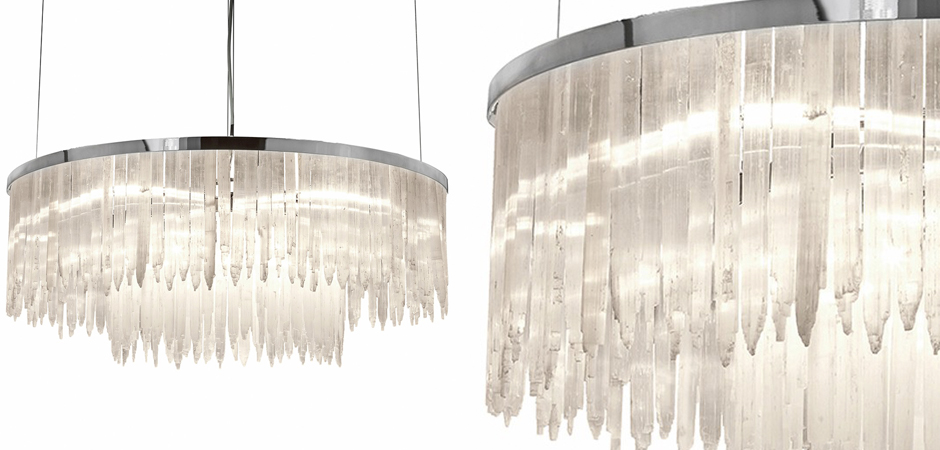 Люстра LAMP SELENITE MINI Nickel Oval Люстра LAMP SELENITE MINI Nickel Oval - Loft-Concept в Грозном