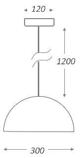 Подвесной светильник Uneven Edge Loft Pendant lamp Подвесной светильник Uneven Edge Loft Pendant lamp в Грозном