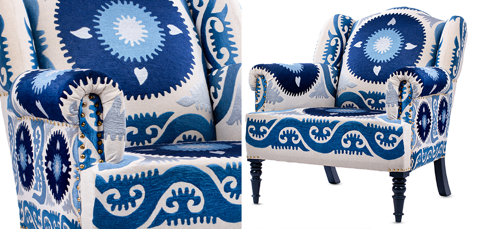 Кресло Accent Chairs Indigo Sun Кресло Accent Chairs Indigo Sun - Loft-Concept в Грозном
