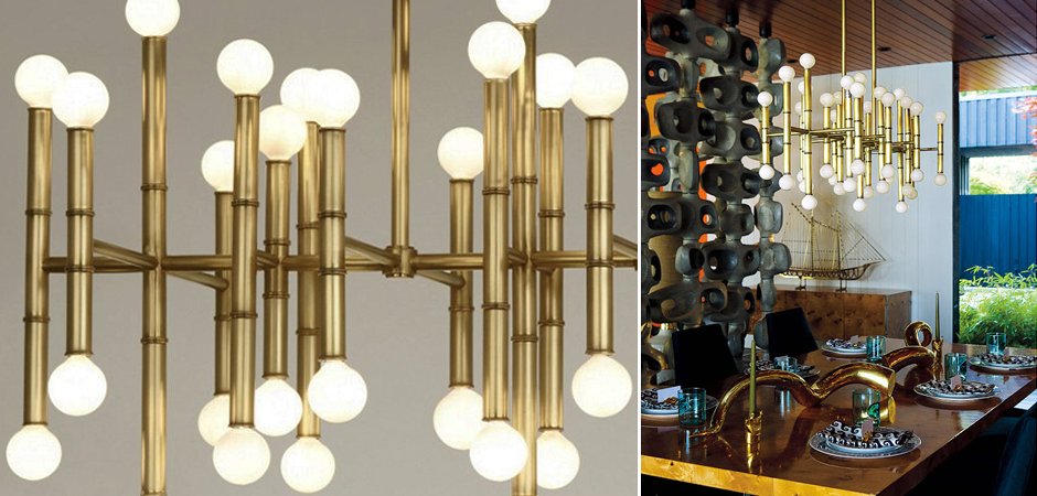 Люстра Meurice Rectangular Chandelier Jonathan Adler Люстра Meurice Rectangular Chandelier Jonathan Adler - Loft-Concept в Грозном