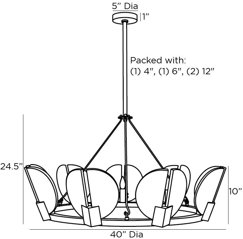 Люстра Arteriors SIERRA CHANDELIER Люстра Arteriors SIERRA CHANDELIER в Грозном