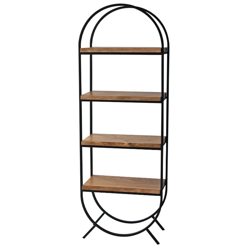 Стеллаж Moses Industrial Metal Rust Rack Черный Коричневый Стеллаж Moses Industrial Metal Rust Rack Черный Коричневый в Грозном | Loft Concept