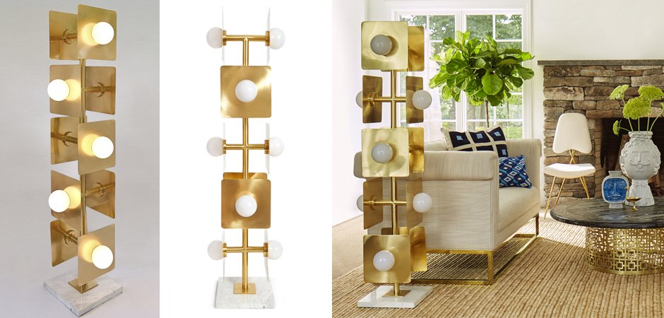 Торшер PUZZLE FLOOR LAMP Торшер PUZZLE FLOOR LAMP - Loft-Concept в Грозном