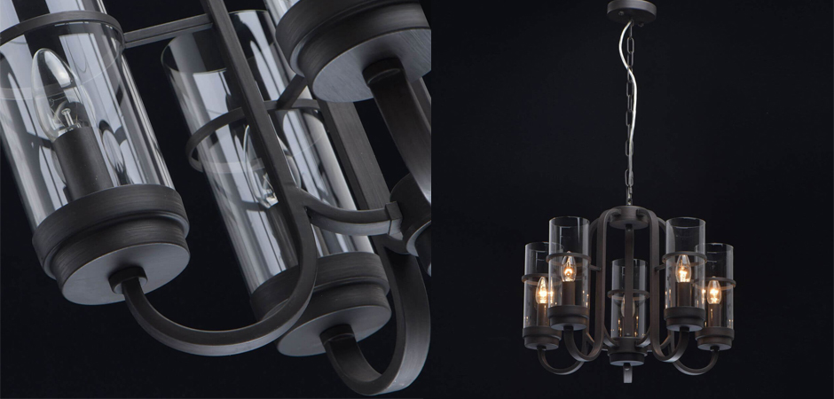 Люстра Glass Beaker lamps 5 Люстра Glass Beaker lamps 5 - Loft-Concept в Грозном