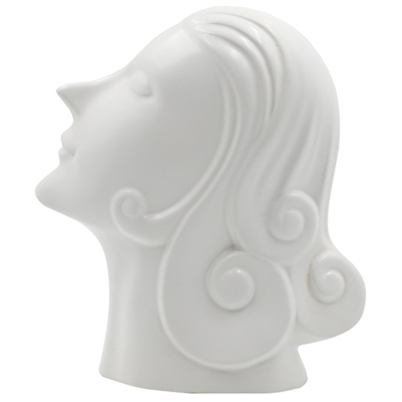 Статуэтка Side Profile White Statuette Белый Статуэтка Side Profile White Statuette Белый в Грозном | Loft Concept