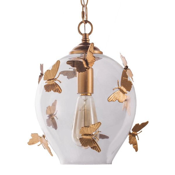 Подвесной светильник Gold Butterfly 1  в Грозном | Loft Concept 