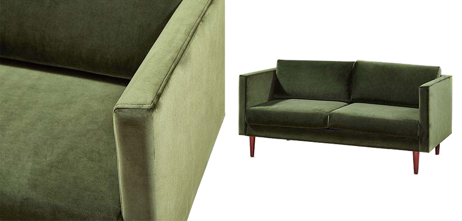 Диван Simple Forms Sofa Green Диван Simple Forms Sofa Green - Loft-Concept в Грозном