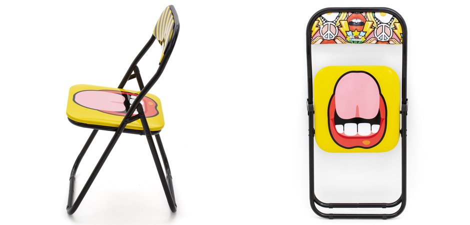 Стул Seletti Folding Chair Tongue Стул Seletti Folding Chair Tongue - Loft-Concept в Грозном