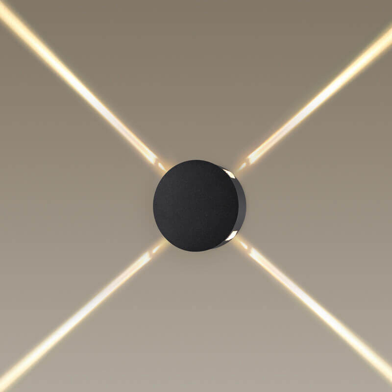Спот Jedi Beam Sconce Circle black Черный Спот Jedi Beam Sconce Circle black Черный в Грозном | Loft Concept