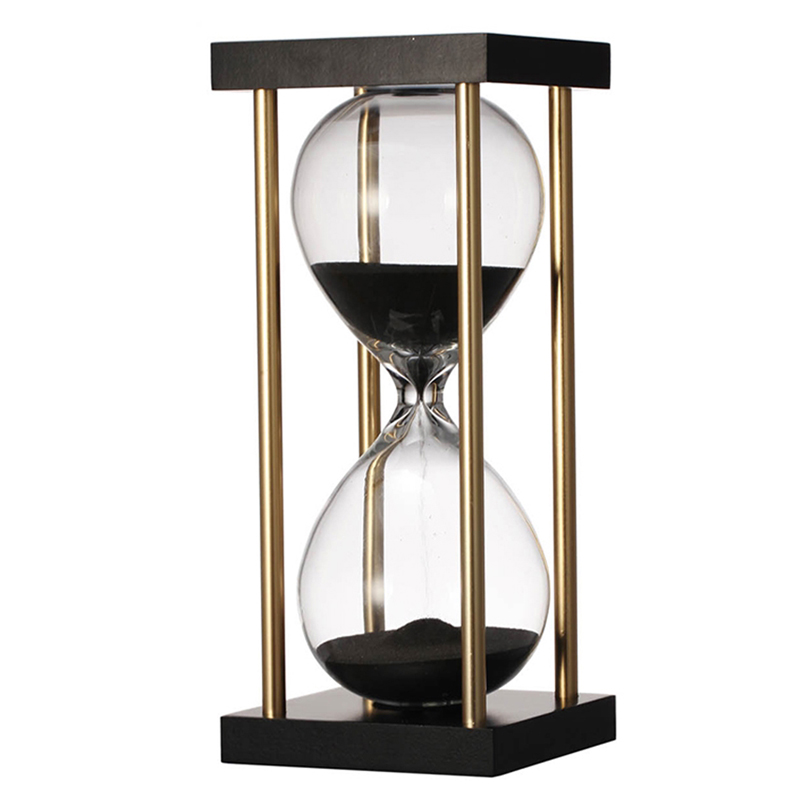 Песочные часы Ramirus Watch black Черный Золотой Песочные часы Ramirus Watch black Черный Золотой в Грозном | Loft Concept