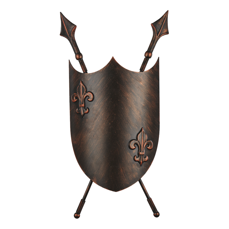 Бра Shield Heraldic Lily Sconce Коричневый винтаж Бра Shield Heraldic Lily Sconce Коричневый винтаж в Грозном | Loft Concept
