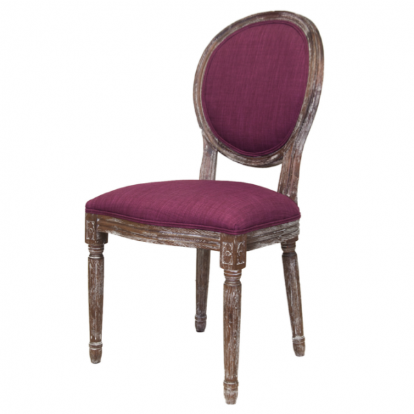 Стул French chairs Provence Violet Chair Фиолетовый Коричневый в Грозном | Loft Concept 