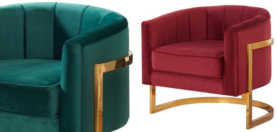 Кресло Accent Velvet chair Кресло Accent Velvet chair - Loft-Concept в Грозном