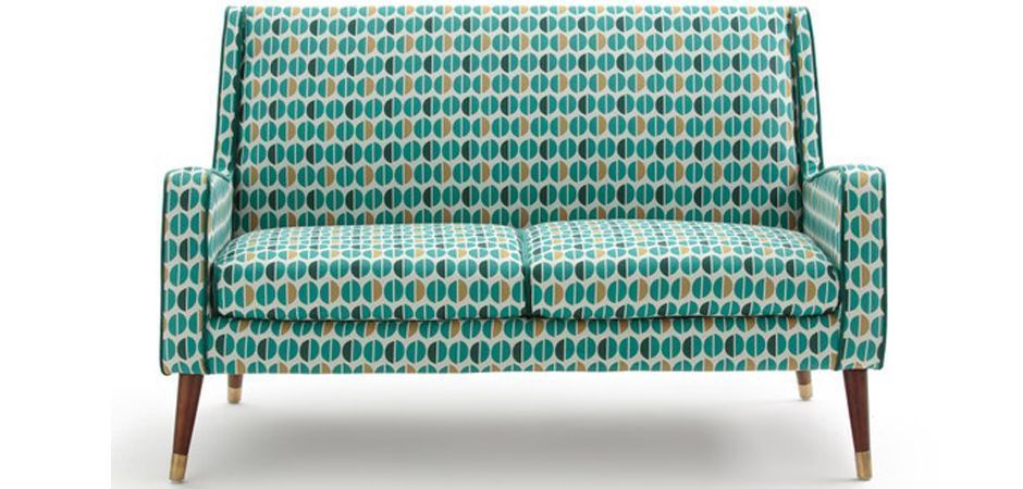 Диван Classic Furniture синий белый желтый Диван Classic Furniture синий белый желтый - Loft-Concept в Грозном