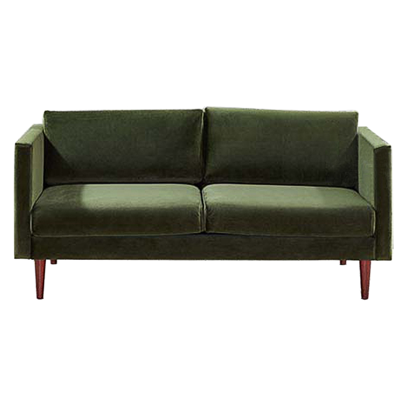 Диван Simple Forms Sofa Green Зеленый Коричневый Диван Simple Forms Sofa Green Зеленый Коричневый в Грозном | Loft Concept