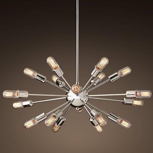 Люстра RH SPUTNIK Polished Nickel Хром Люстра RH SPUTNIK Polished Nickel Хром в Грозном | Loft Concept