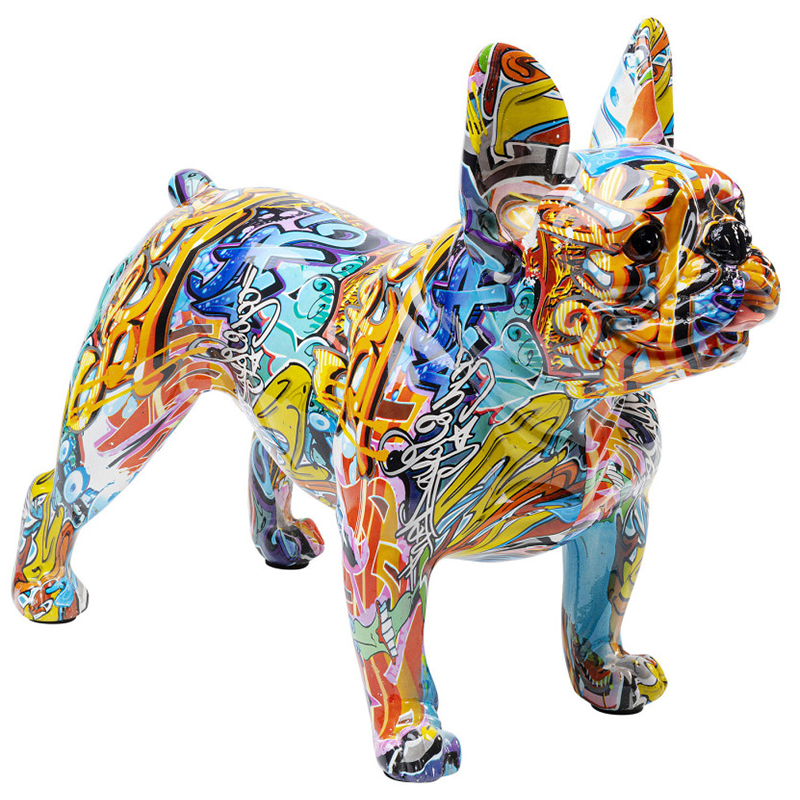 Статуэтка Graffiti Bulldog Мульти Статуэтка Graffiti Bulldog Мульти в Грозном | Loft Concept