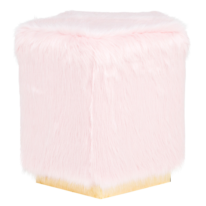 Пуф PUF Pink Fluffy Cloud Розовый Золотой Пуф PUF Pink Fluffy Cloud Розовый Золотой в Грозном | Loft Concept