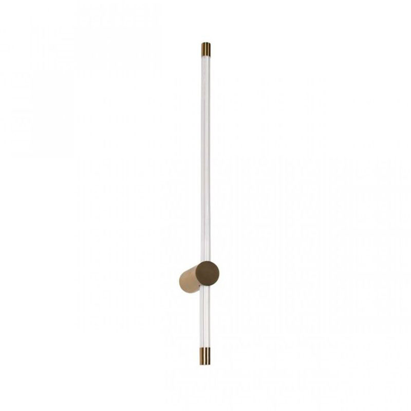 Бра светодиодное Trumpet Tube Gold 83 см Золотой Белый в Грозном | Loft Concept 