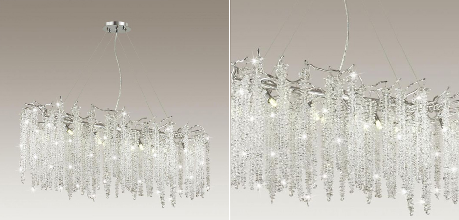Люстра Fairy Tree Silver на 12 ламп Люстра Fairy Tree Silver на 12 ламп - Loft-Concept в Грозном