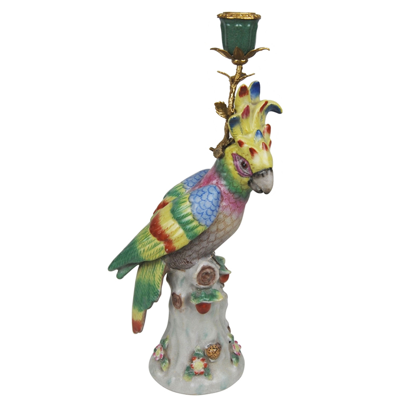 Подсвечник Corella Parrot Candlestick Мульти Подсвечник Corella Parrot Candlestick Мульти в Грозном | Loft Concept