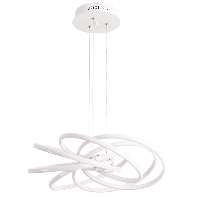 Люстра Campbell White Chandelier Белый Люстра Campbell White Chandelier Белый в Грозном | Loft Concept